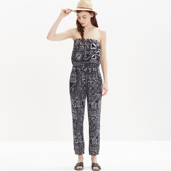 Madewell Kingston Coverup Jumpsuit in Inkspell size xs - Picture 1 of 6